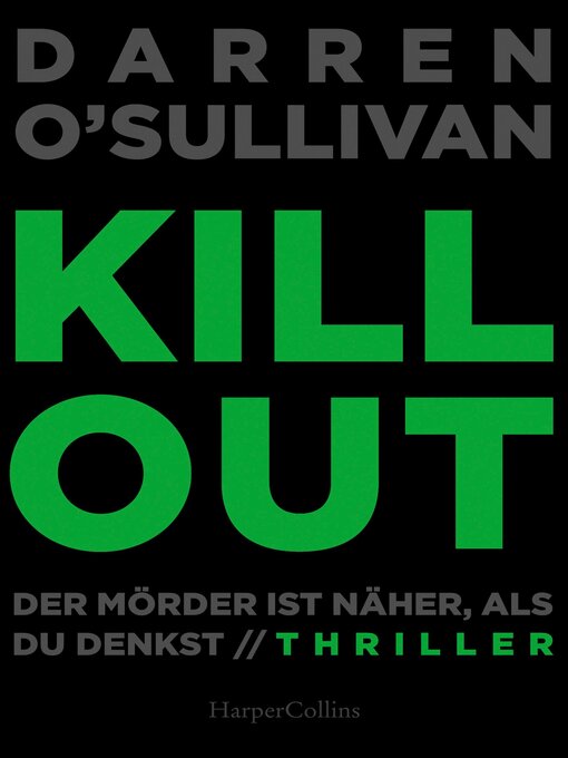 Titeldetails für Killout nach Darren O'Sullivan - Verfügbar